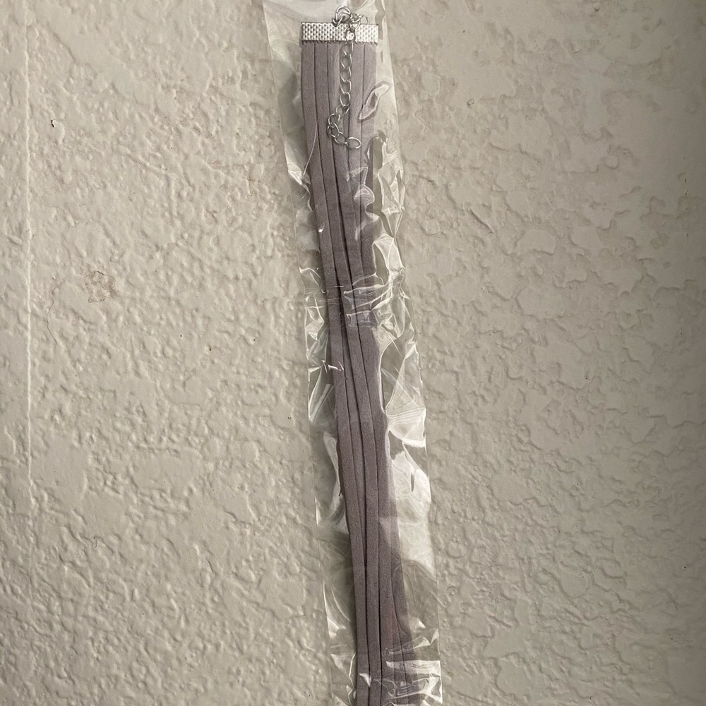 Grey Choker Adjustable in Original Packaging
